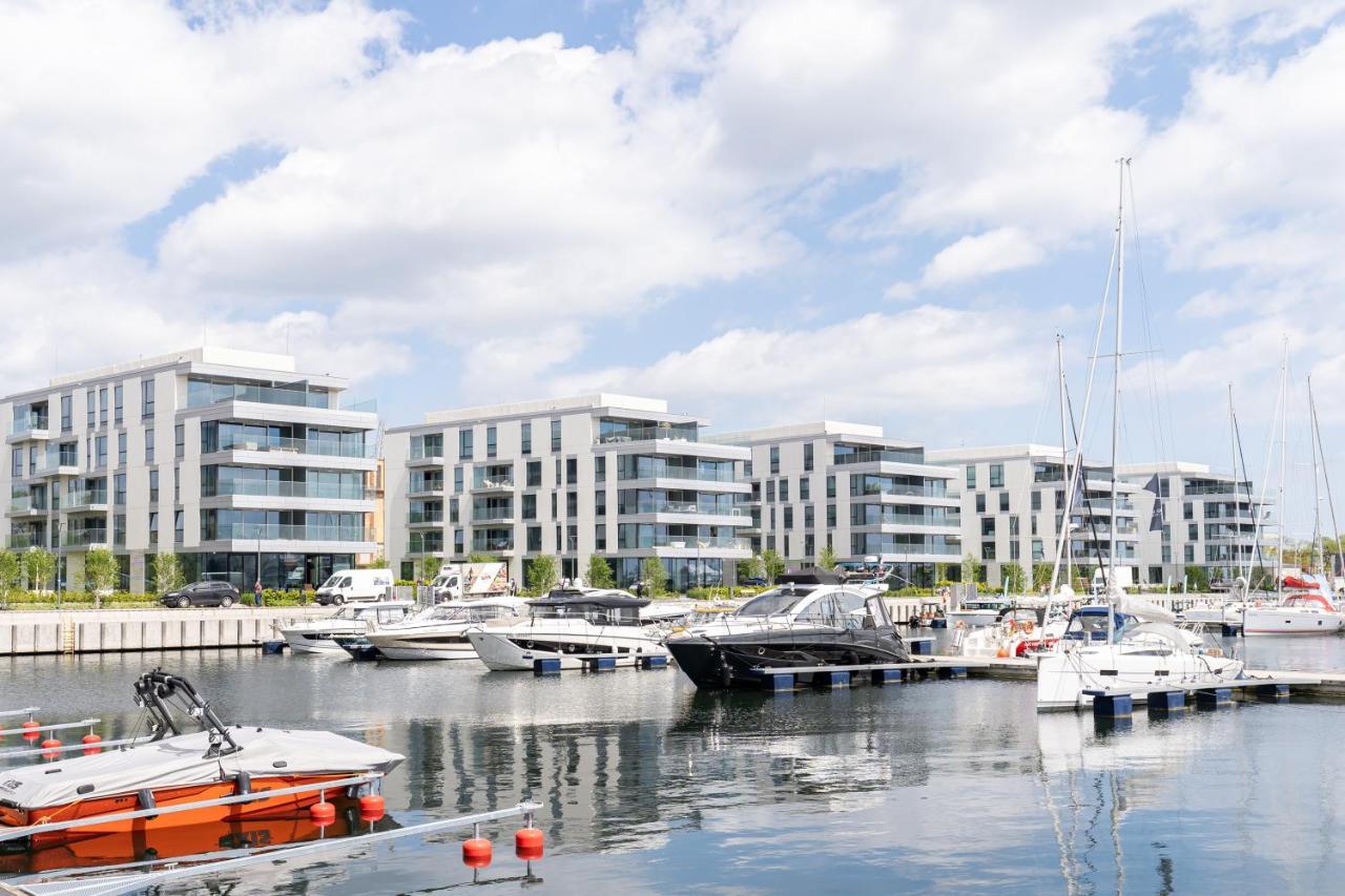 Yacht Park With Sea View By Lion Apartments Gdynia Luaran gambar